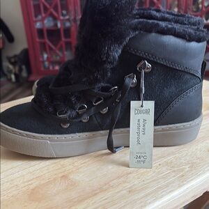 Cougar Women's Black Waterproof Shoes